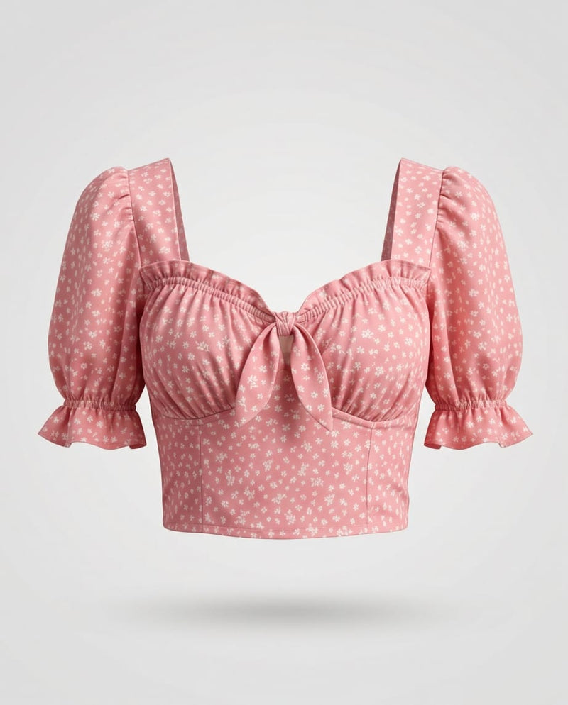 Blusa cropped