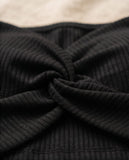 Blusa cropped ombro a ombro