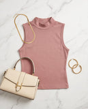 Blusa gola alta